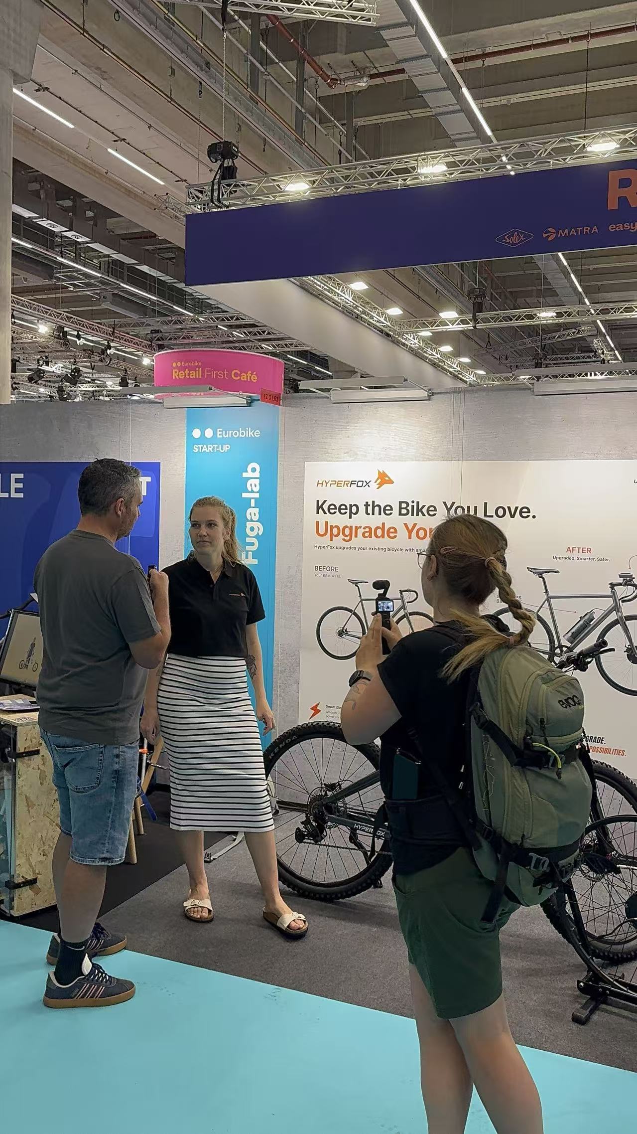 HyperFox team at EuroBike